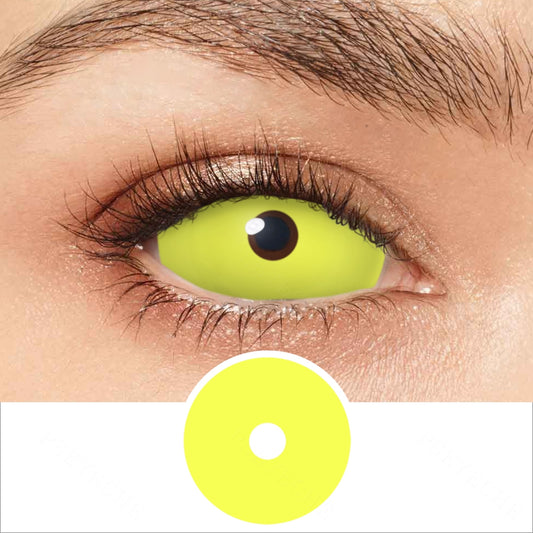 Yellow Sclera Contacts