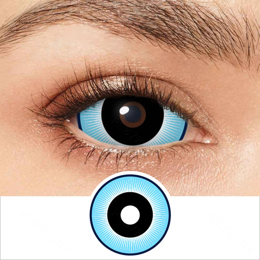 Blue Doll Eye Sclera Contacts