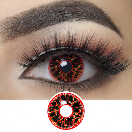 Red Vein Contacts