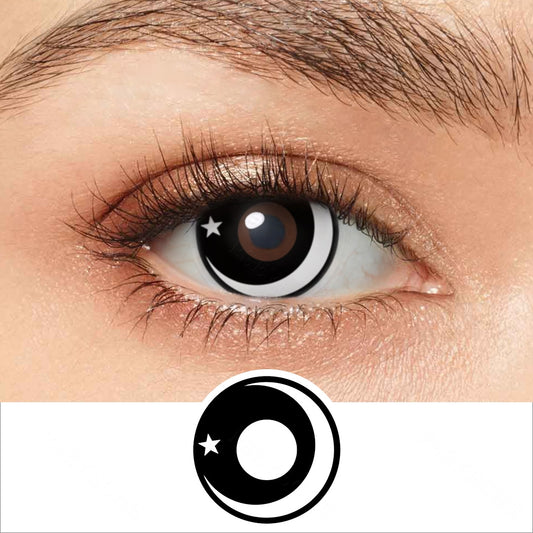 White Galaxy Contacts
