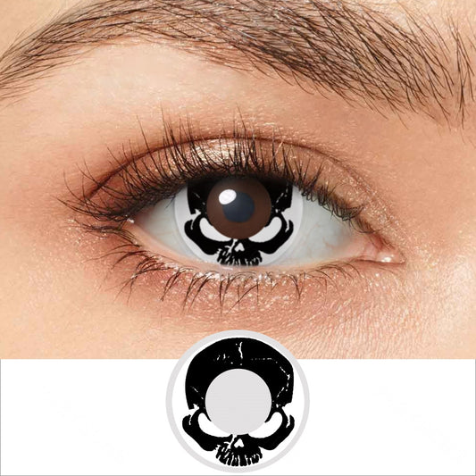 Black Skull Contacts